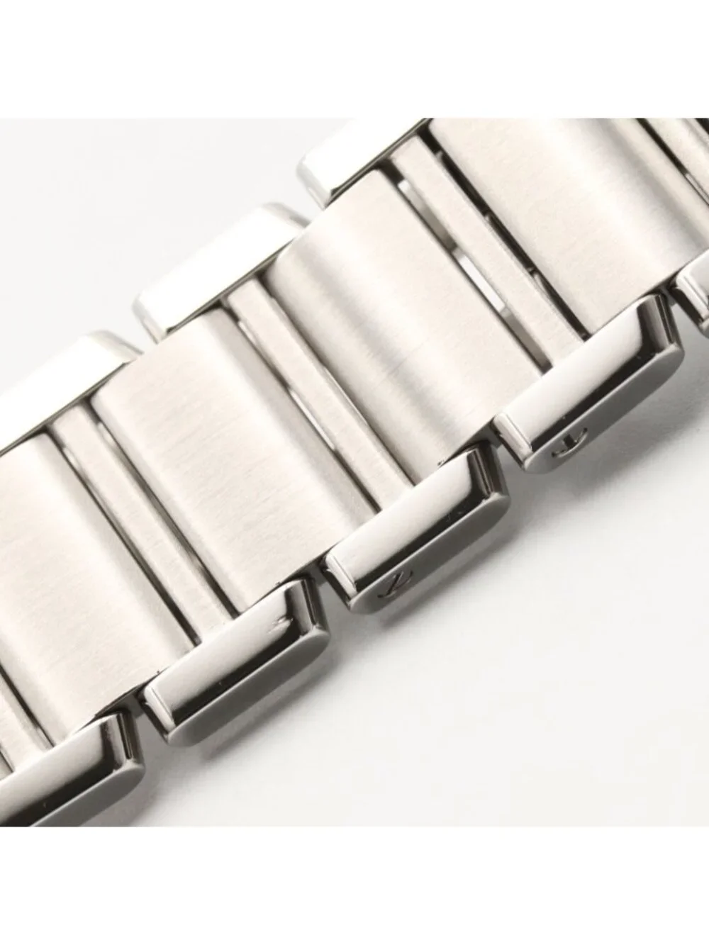 Cartier Watch Tank Francaise SM Pink Shell Stainless Steel